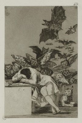 Francisco Goya - Il sonno della Ragione genera mostri