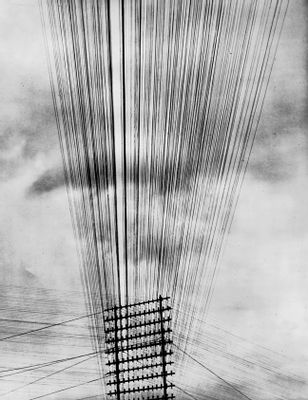 Tina Modotti - Perspective with electric wires