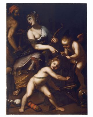 Giovanni Battista Paggi - Venus in the Forge of Vulcan