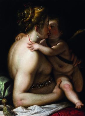 Giovanni Battista Paggi - Venus and Love