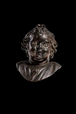 Bust of a putto