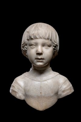 Giovanni Cristoforo Ganti, detto Gian Cristoforo Romano - Busto di Fanciullo