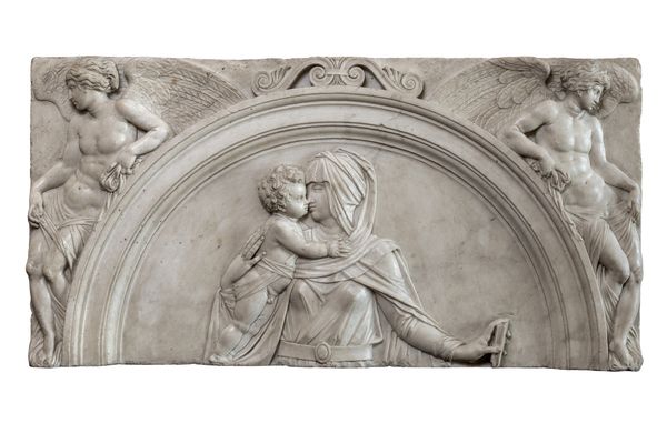 Jacopo Tatti, detto il Sansovino - Madonna col Bambino e angeli