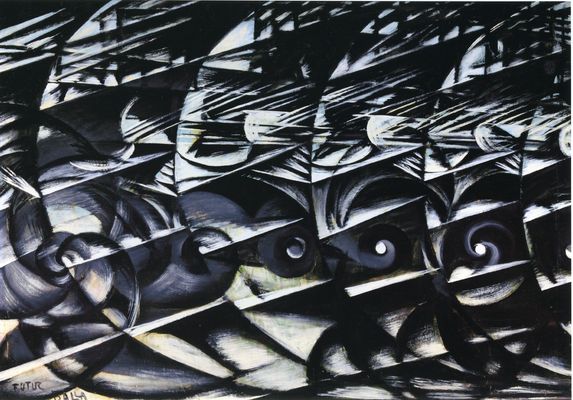 Giacomo Balla - Abstract speed