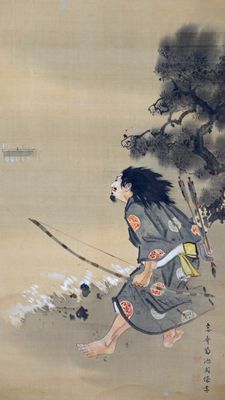 L’eroe Minamoto no Tametomo exiled in the Izu archipelago