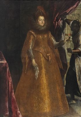 Sante Peranda - Portrait de Giulia d'Este