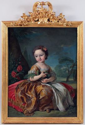 Portrait of Maria Luisa Gabriella of Savoy as a child