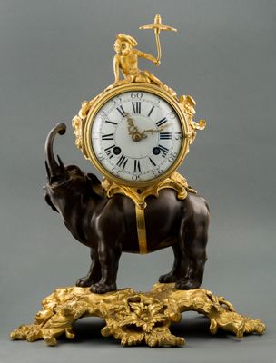 "Elephant" clock