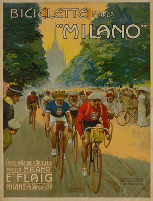 Osvaldo Ballerio - Milano brand bicycles