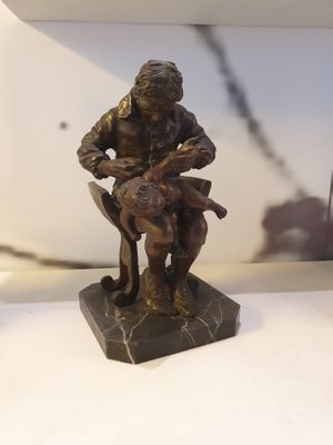 Bust sculpture of Edward Jenner