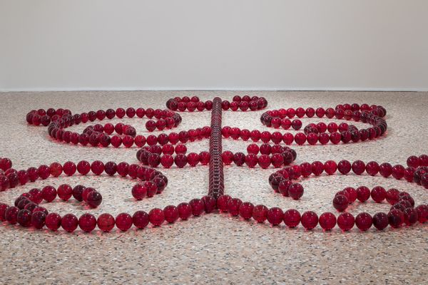 James Lee Byars - The Little Red Angel (detail)