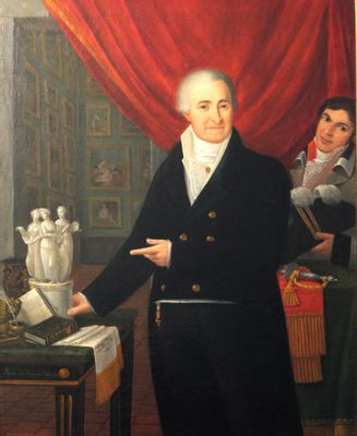 Gioacchino Manzoni - Portrait of Count Luigi Tadini