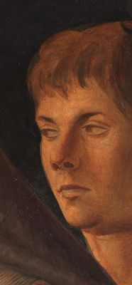 Giovanni Bellini - Presentazione di Gesù al Tempio (particolare)