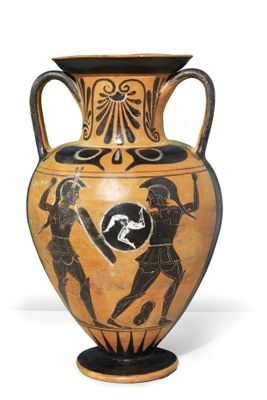 Etruscan amphora