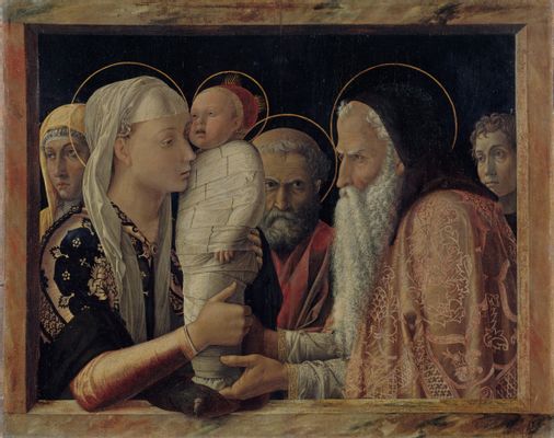 Andrea Mantegna - Darstellung Jesu im Tempel