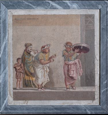 Mosaic of itinerant musicians