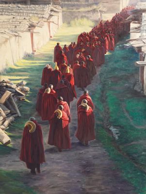 Han Yuchen - Pilgrimage in red