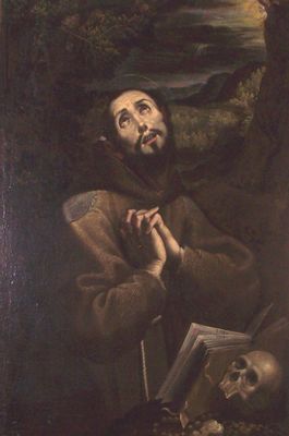 Ortensio Crespi - St. Francis of Assisi in ecstasy