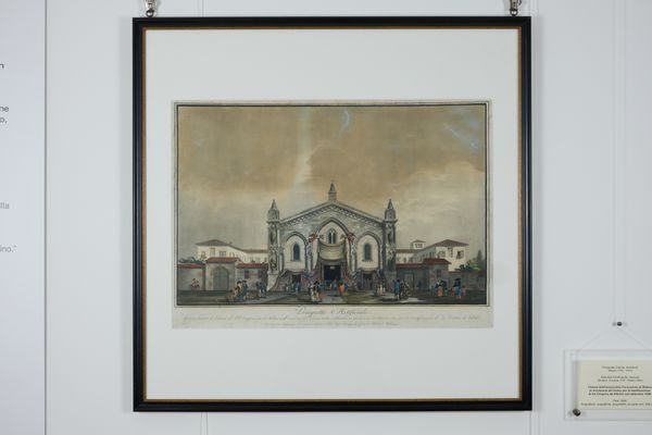Pasquale Canna - Chiesa dell'Immacolata Concezione di Milano in occasione del triduo per la beatificazione di fra Crispino da Viterbo nel settembre 1809