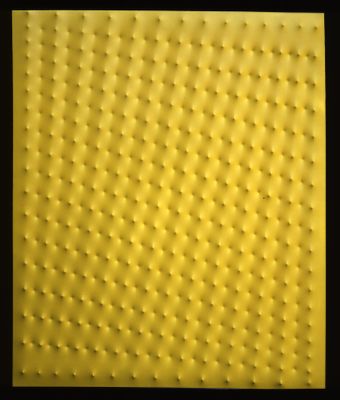 Enrico Castellani - Yellow surface