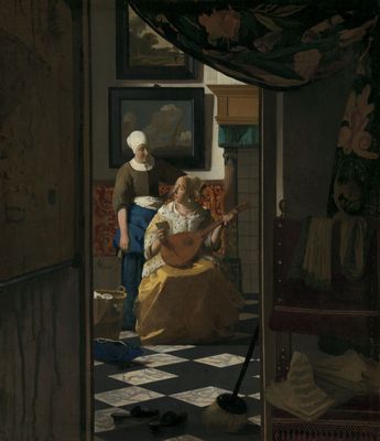 Johannes van der Meer, detto Vermeer - Lettera d'Amore