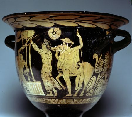 Cratère avec représentation du mythe d'Oreste