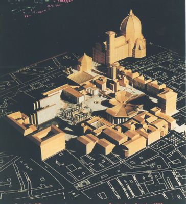 Vittorio Mazzucconi - Florence, project of the new center