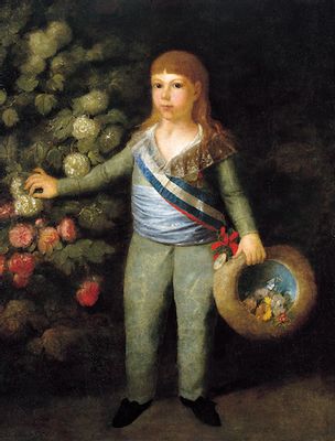Antonio Carnicero - Ritratto del neonato Francisco de Paula