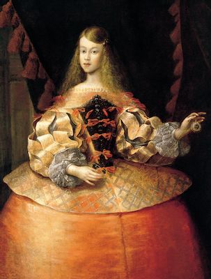 Francisco Ignacio de la Iglesia - Ritratto dell'Infanta Margherita Teresa di Spagna
