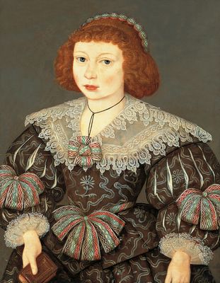 Presunto ritratto di una giovane donna della famiglia Poulett