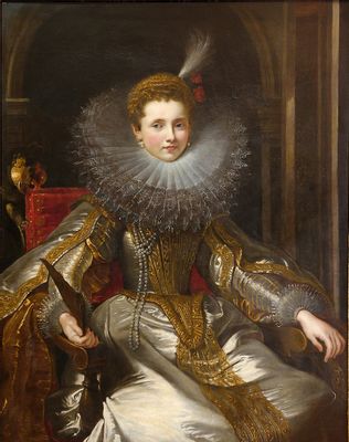 Peter Paul Rubens - Porträt von Violante Maria Spinosa Serra