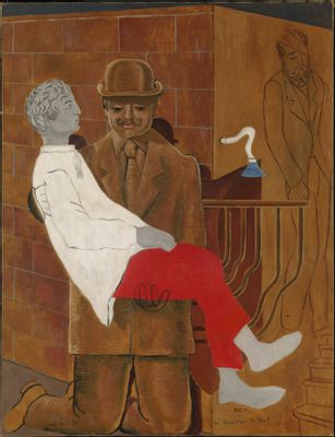 Max Ernst - Pietà or The revolution at night