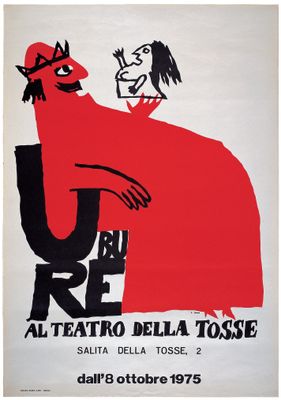 Emanuele Luzzati - Ubu Re al Teatro della Tosse