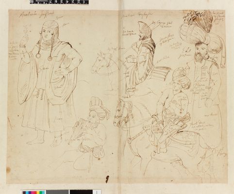 Peter Paul Rubens - Cinco figuras en vestidos orientales
