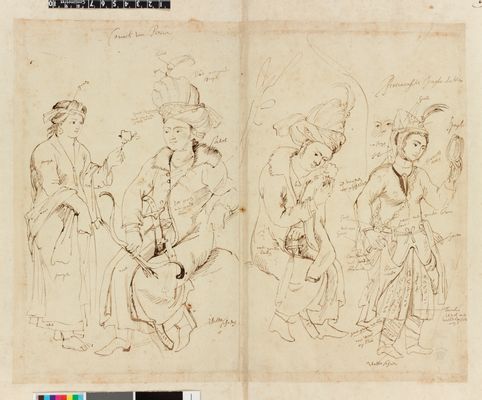Peter Paul Rubens - Vier Figuren in persischen Kleidern