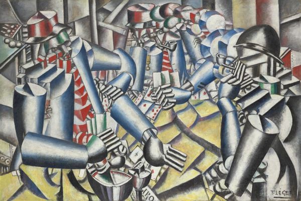 Fernand Léger - Soldados jugando a las cartas