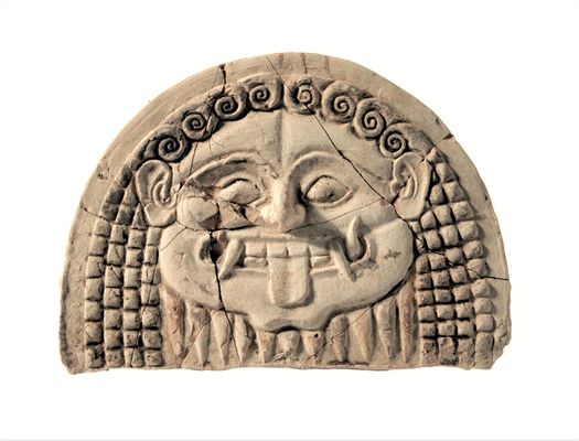 Antefix with head of Gorgon