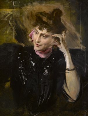 Giovanni Boldini - Portrait de Mme Veil Picard