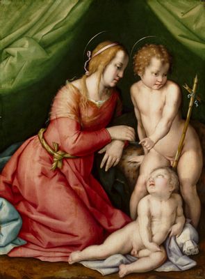 Jacopo Foschi - virgen con el niño