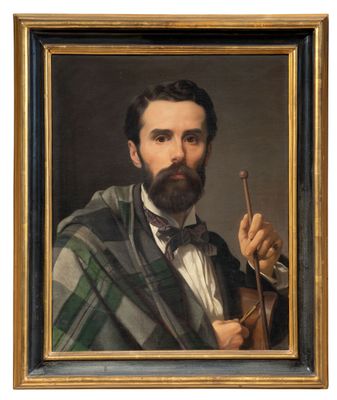 Luigi Mussini - Self-portrait