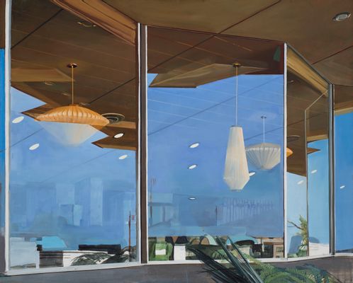 Richard Estes - Storefront Reflections Miami