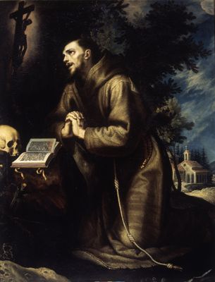Ludovico Cardi, detto Cigoli - San Francesco in preghiera