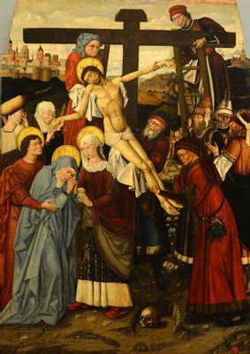 Colantonio del Fiore - Deposición de la cruz