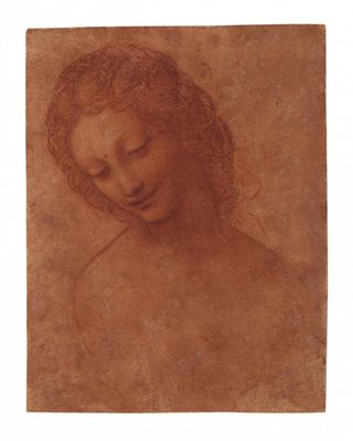 Leonardo da Vinci - Head of Leda