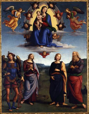 Pietro di Cristoforo Vannucci, detto Perugino - Pala Scarani