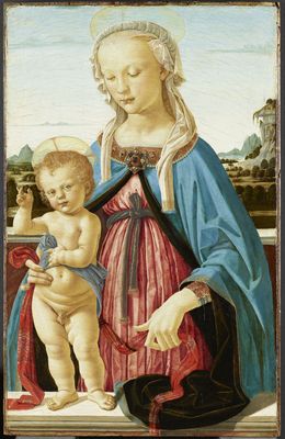 Andrea del Verrocchio - Madonna col bambino