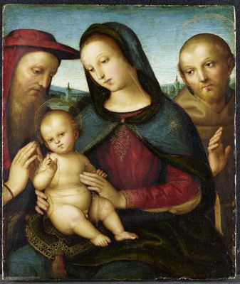 Raffaello Sanzio - Bourgeois Madonna