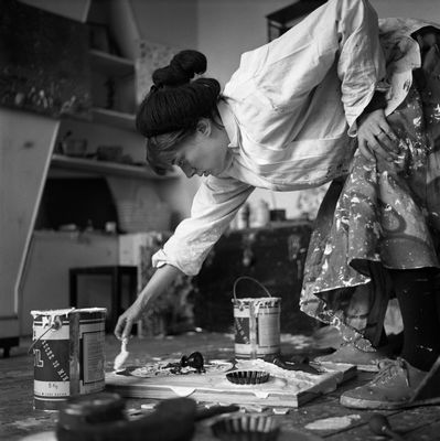 Sabine Weiss - Künstlerin Niki de Saint Phalle
