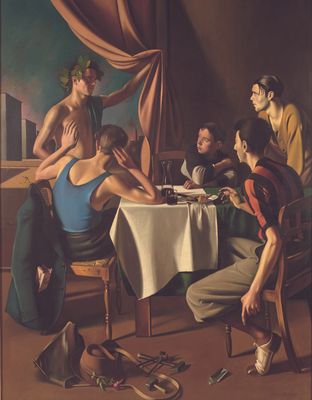 Gregorio Sciltian - Bacchus at the tavern