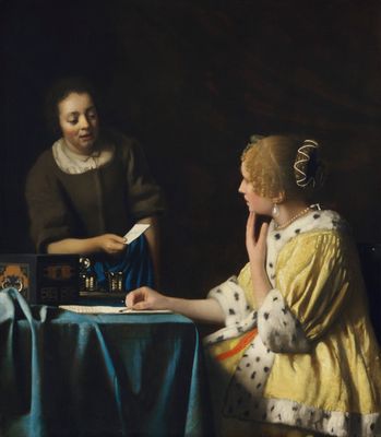 Johannes van der Meer, detto Vermeer - dama y doncella